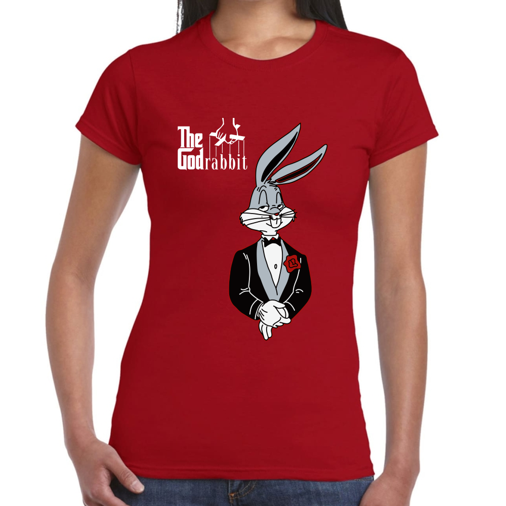Playera The Godrabbit Bugs Bunny Looney Tunes #0002489