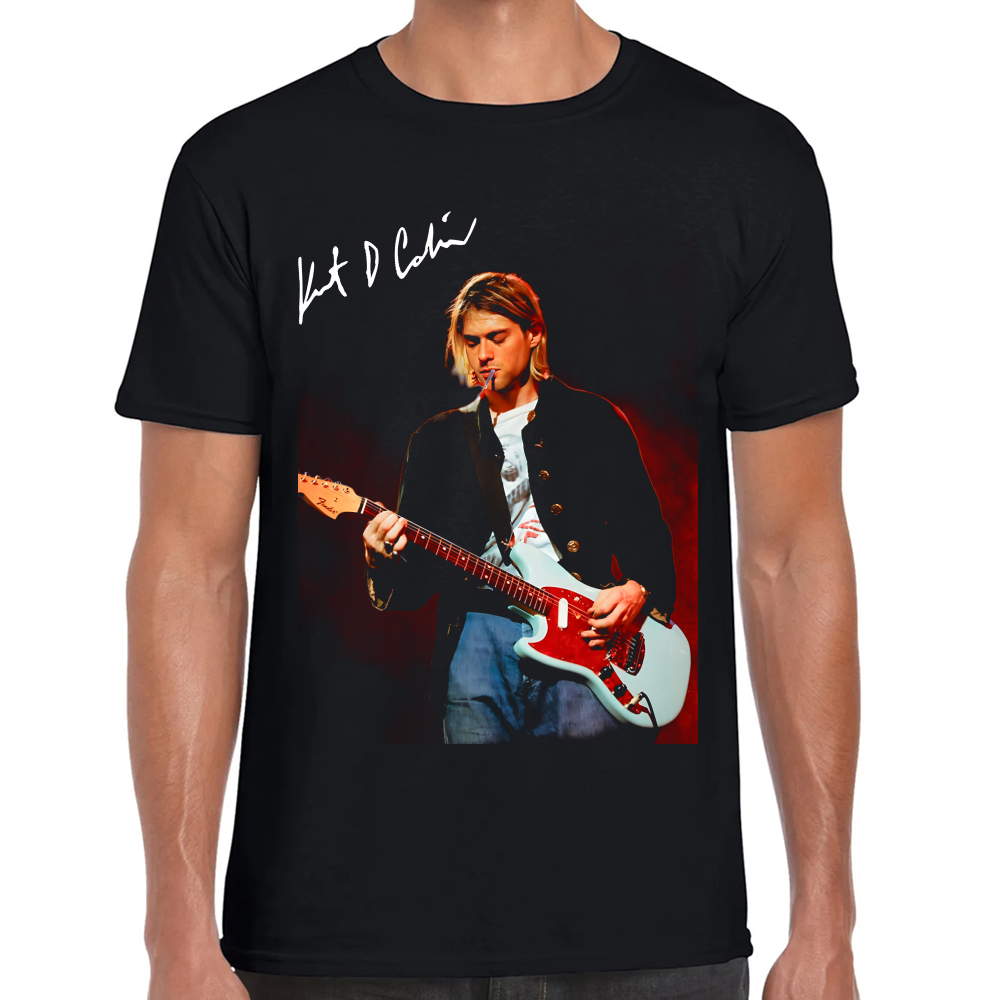 Playera Kurt Cobain Nirvana Algodón Premium #0002490