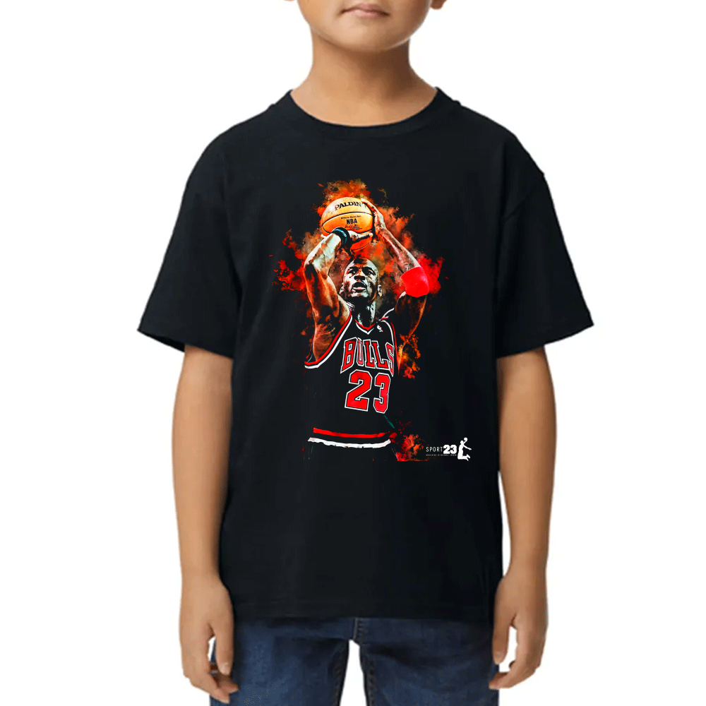 Playera de Niño Michael Jordan Algodón Premium #0002495