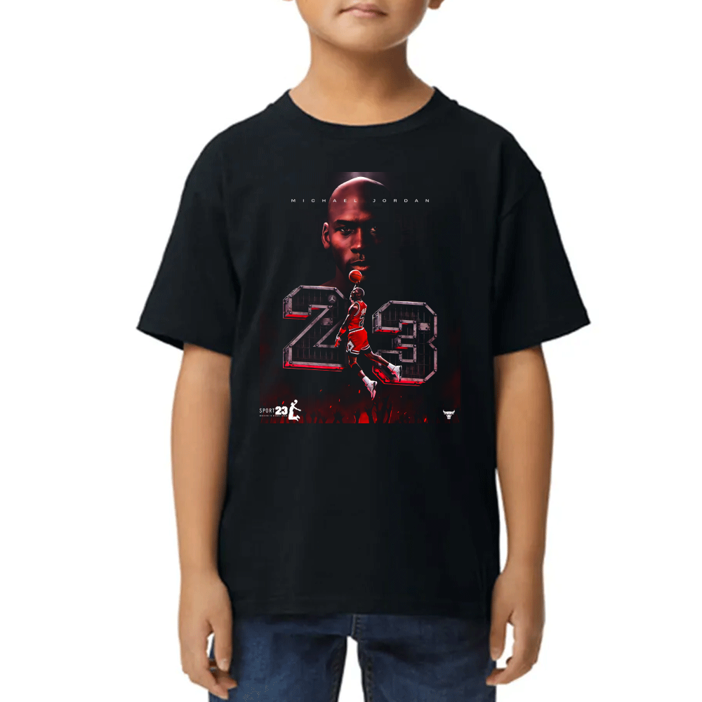 Playera de Niño Michael Jordan Algodón Premium #0002496