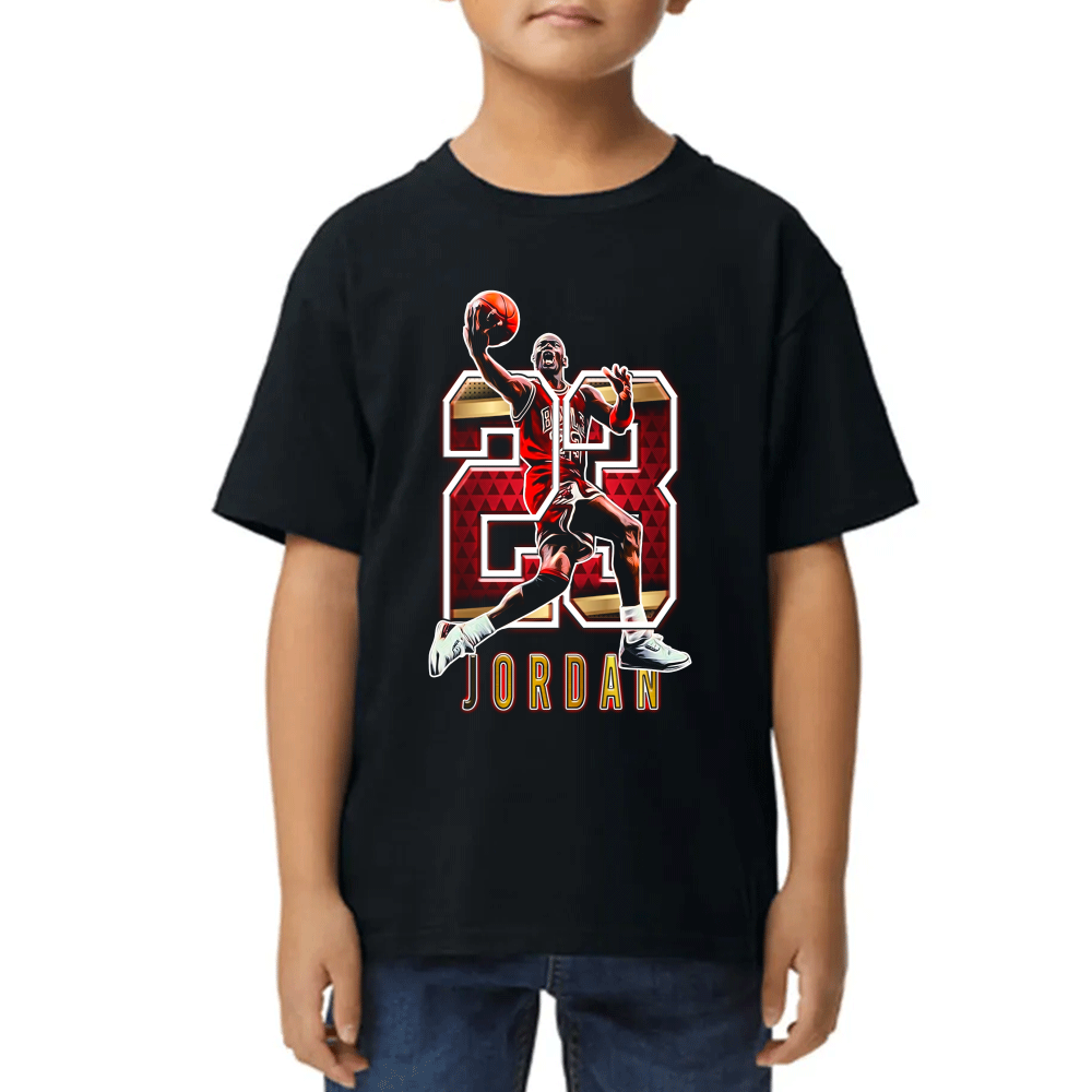 Playera de Niño Michael Jordan Algodón Premium #0002497