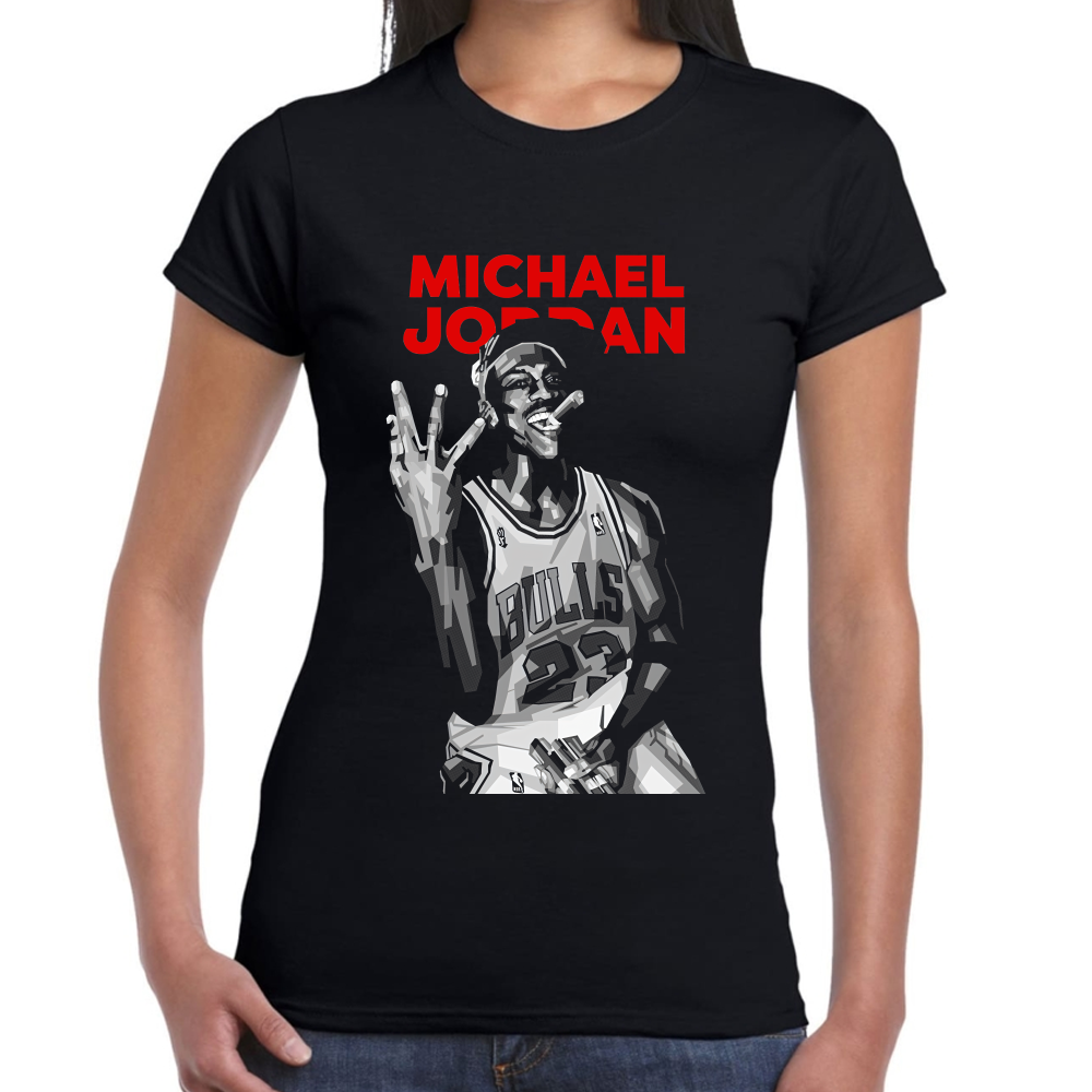 Playera Michael Jordan Arte Algodón Premium #0002498