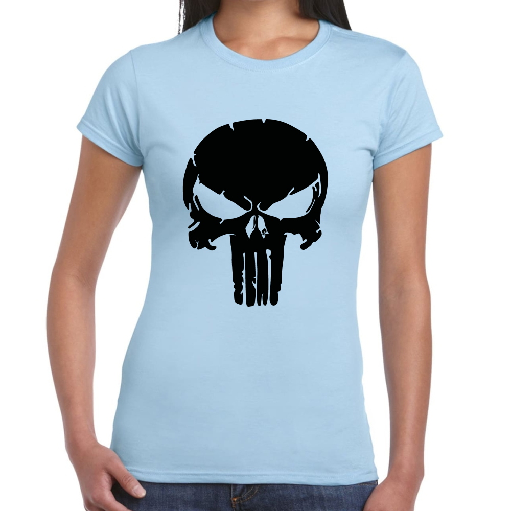 Playera The Punisher Skull Algodón Premium #0002502