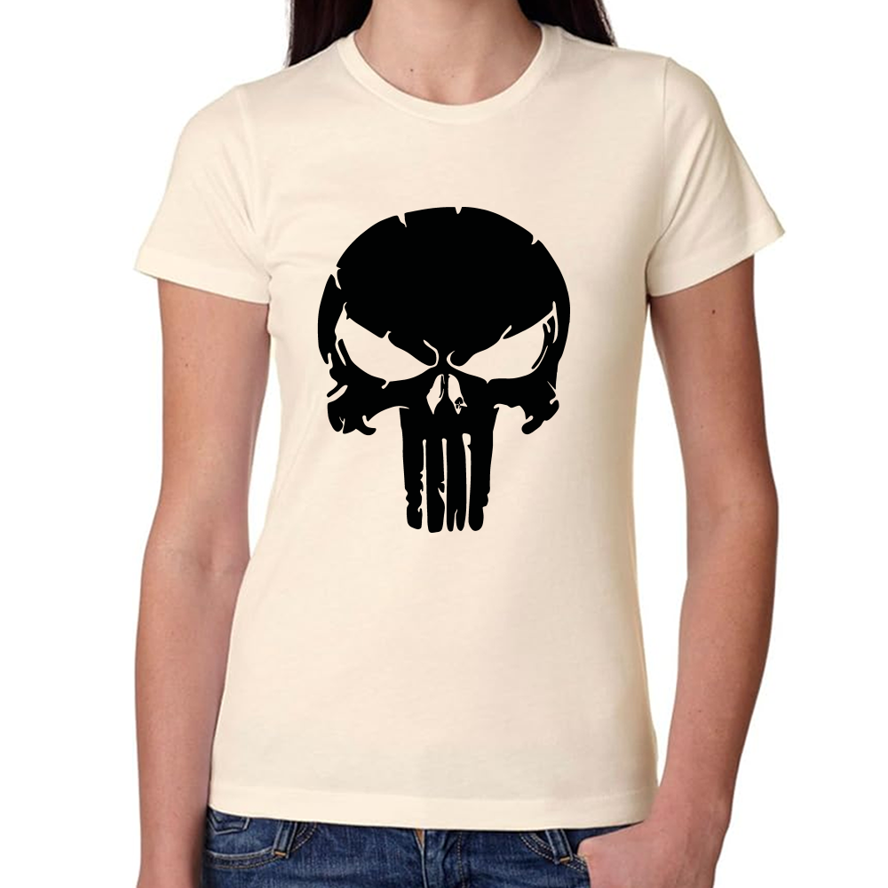 Playera The Punisher Skull Algodón Premium #0002502