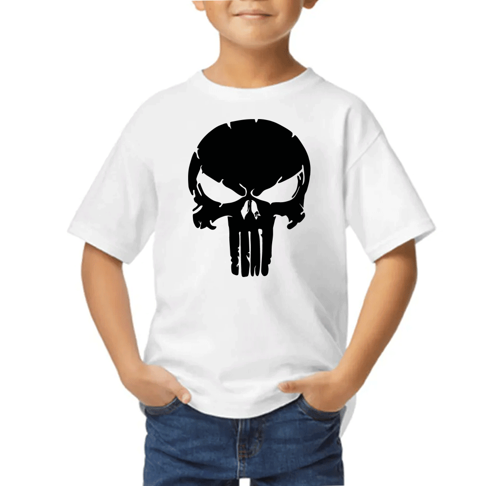 Playera The Punisher Skull Algodón Premium #0002502