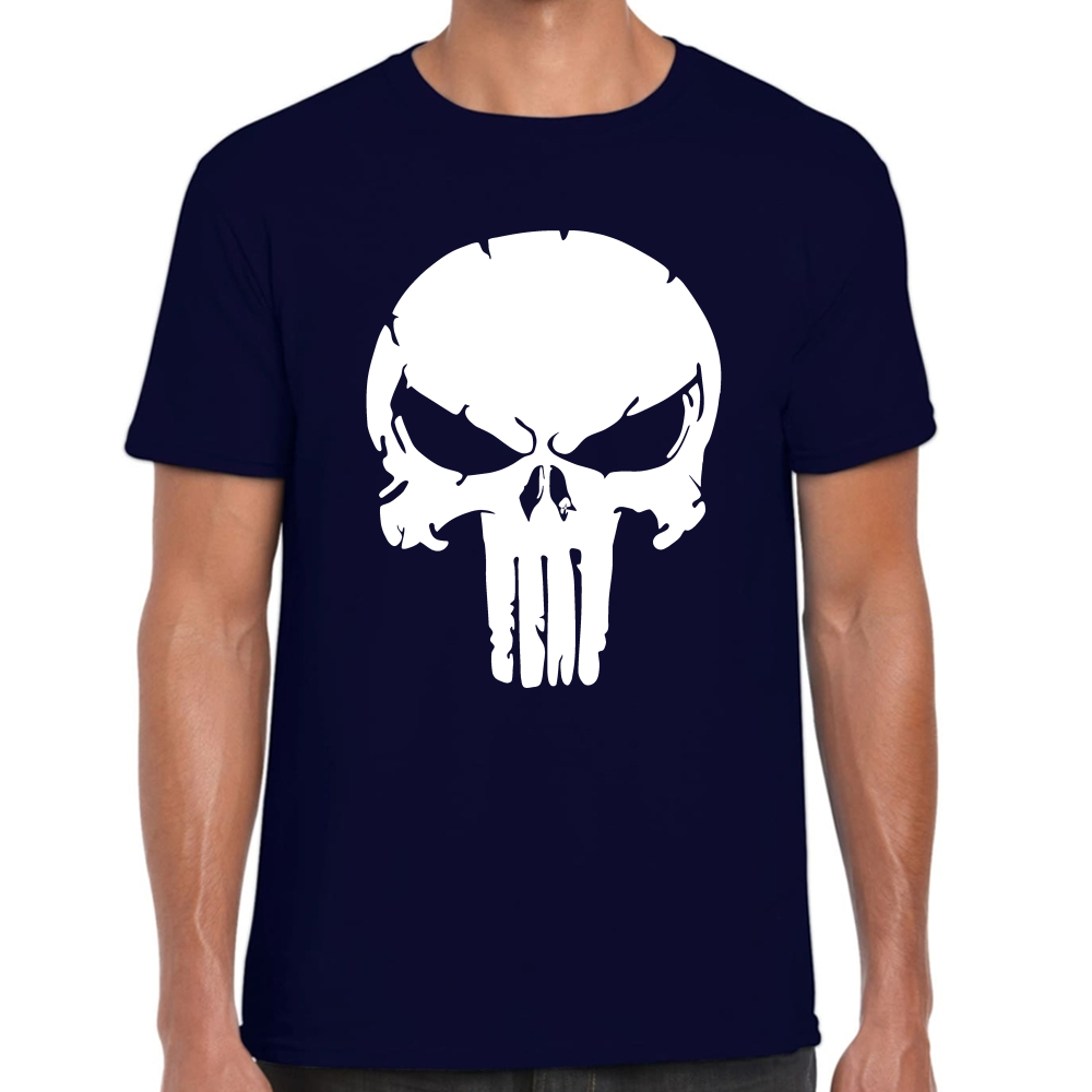 Playera The Punisher Skull Algodón Premium #0002502