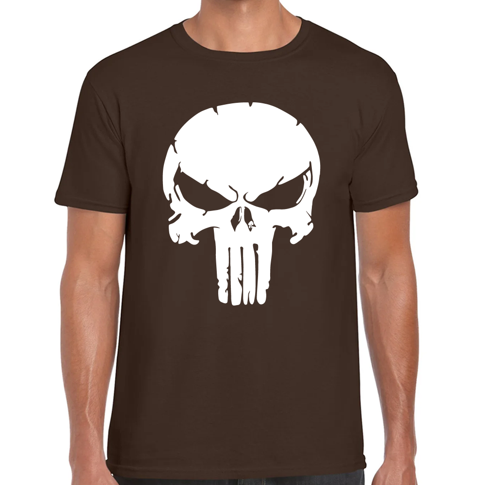 Playera The Punisher Skull Algodón Premium #0002502