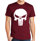Playera The Punisher Skull Algodón Premium #0002502