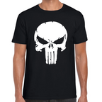 Playera The Punisher Skull Algodón Premium #0002502