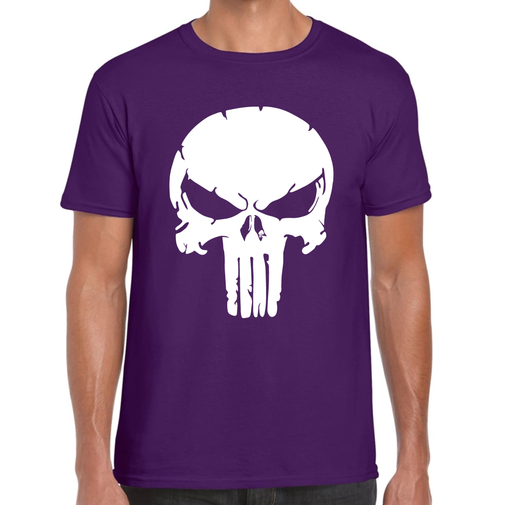 Playera The Punisher Skull Algodón Premium #0002502