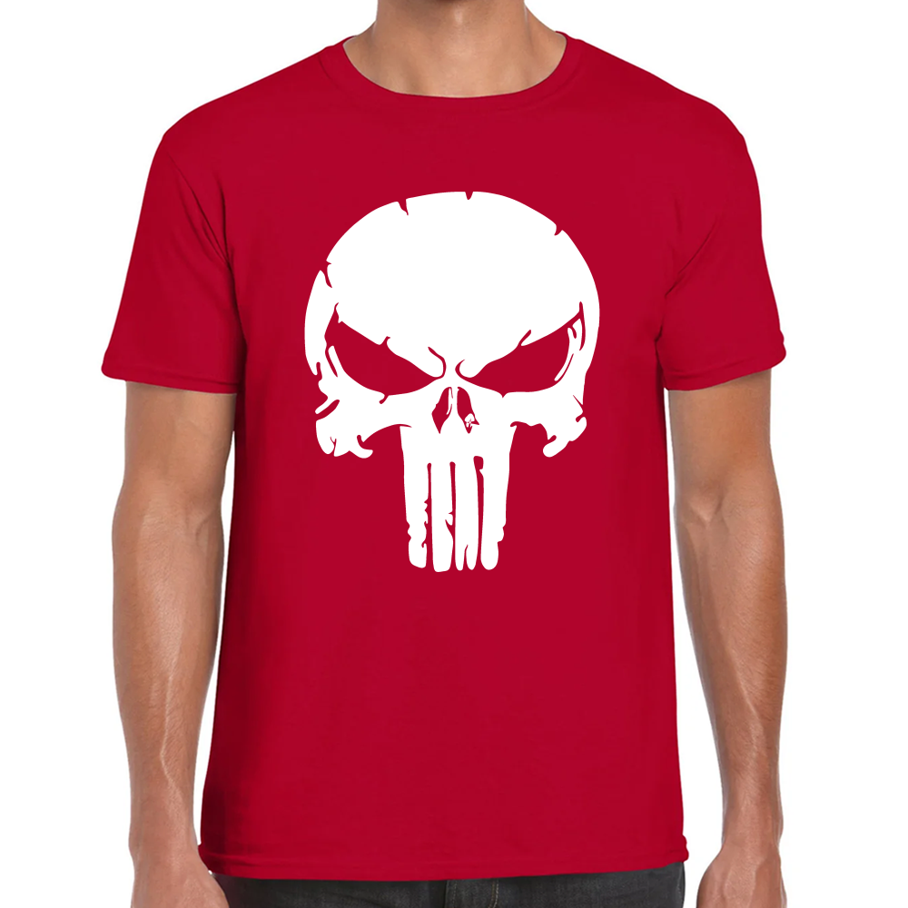Playera The Punisher Skull Algodón Premium #0002502