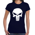 Playera The Punisher Skull Algodón Premium #0002502