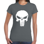 Playera The Punisher Skull Algodón Premium #0002502