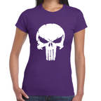 Playera The Punisher Skull Algodón Premium #0002502