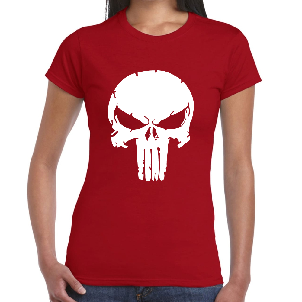 Playera The Punisher Skull Algodón Premium #0002502