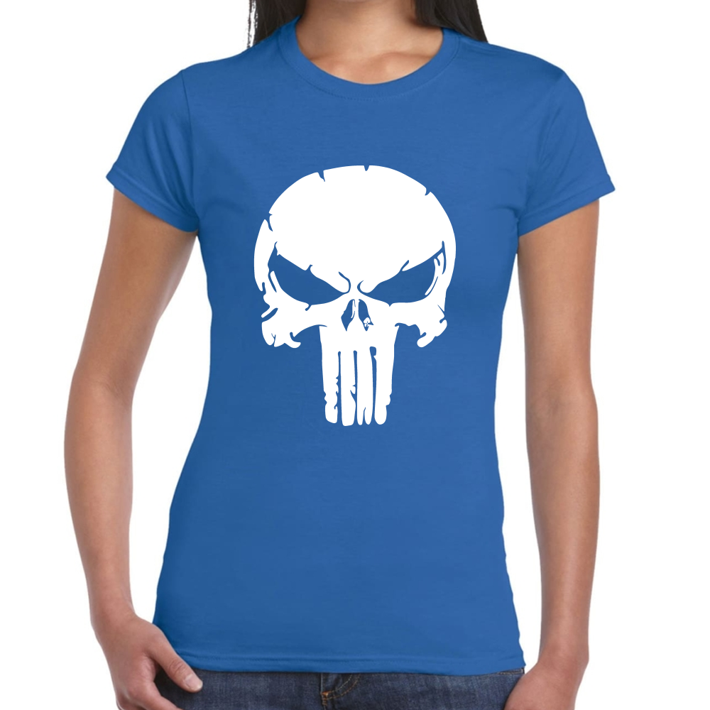 Playera The Punisher Skull Algodón Premium #0002502