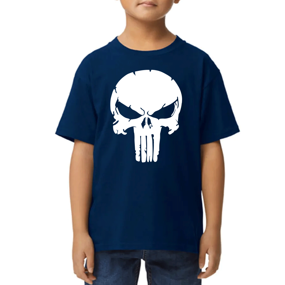Playera The Punisher Skull Algodón Premium #0002502 Imagen secundaria del producto