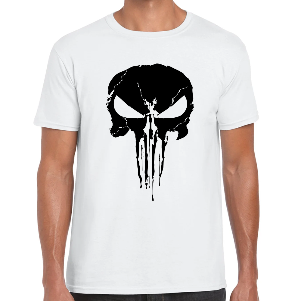 Playera The Punisher Skull Algodón Premium #0002506