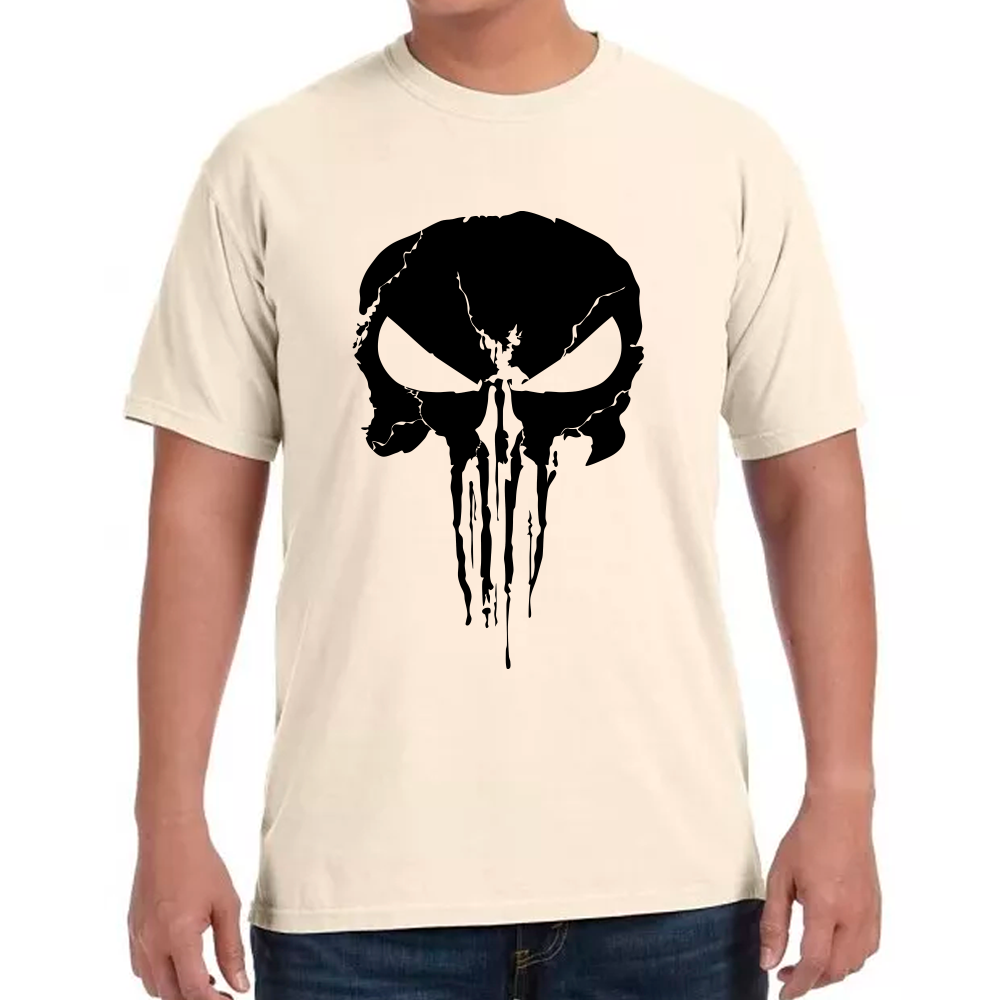 Playera The Punisher Skull Algodón Premium #0002506