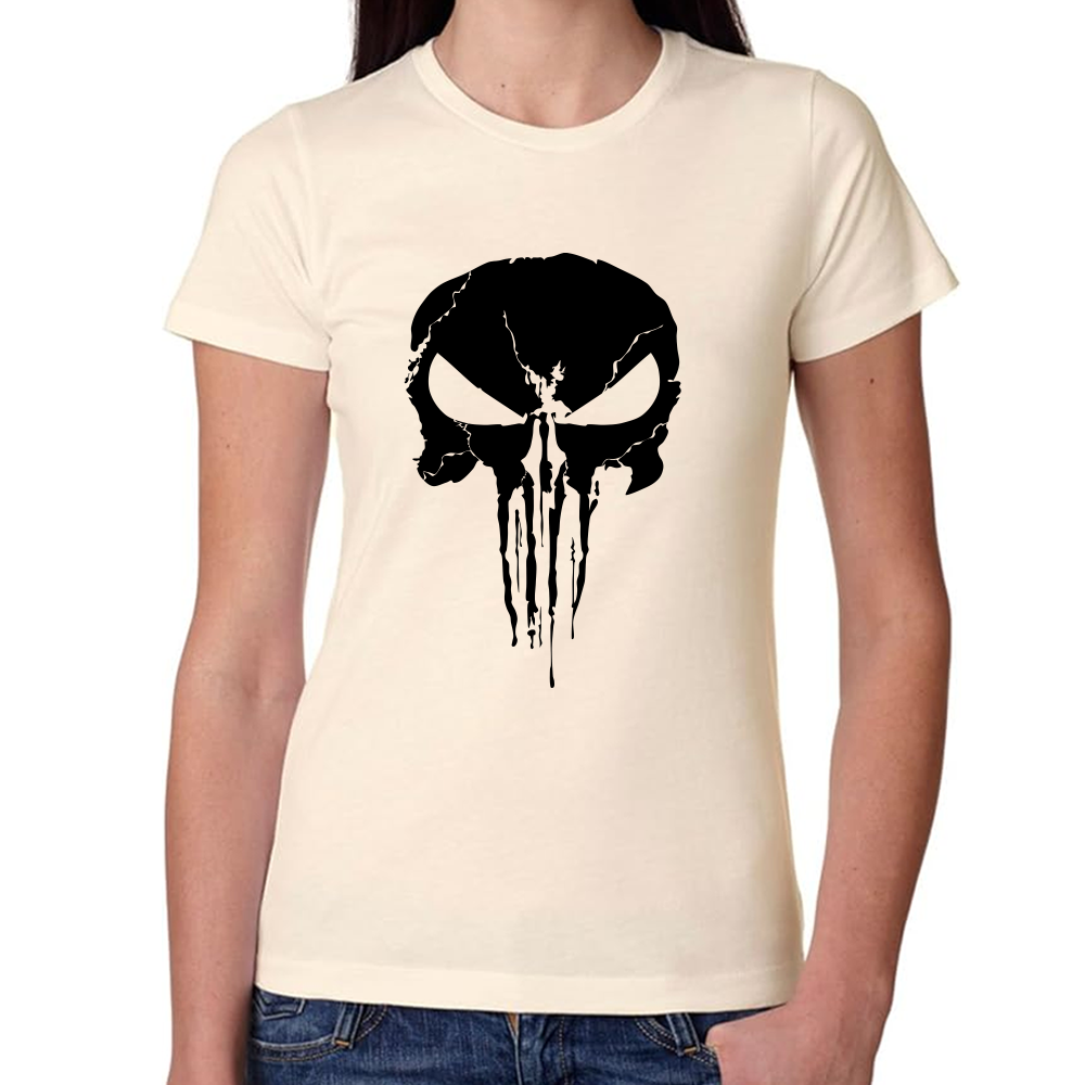 Playera The Punisher Skull Algodón Premium #0002506