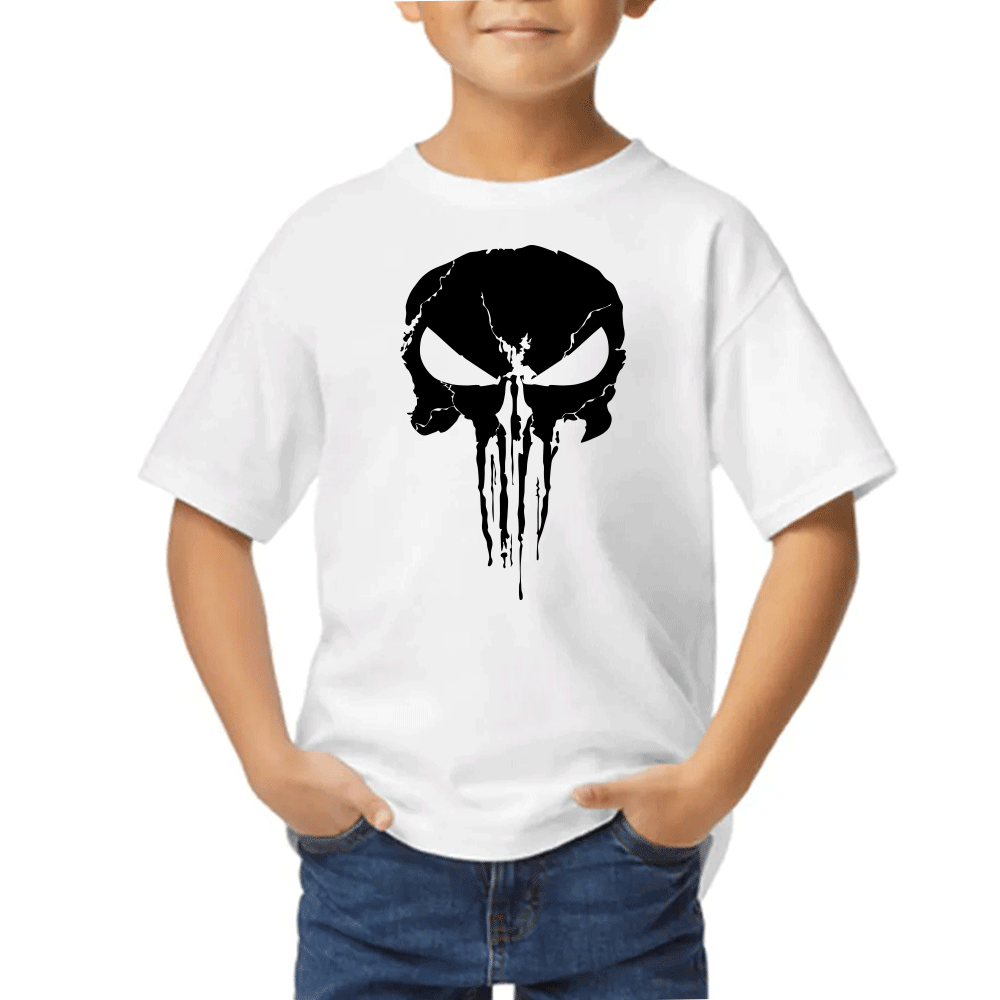 Playera The Punisher Skull Algodón Premium #0002506