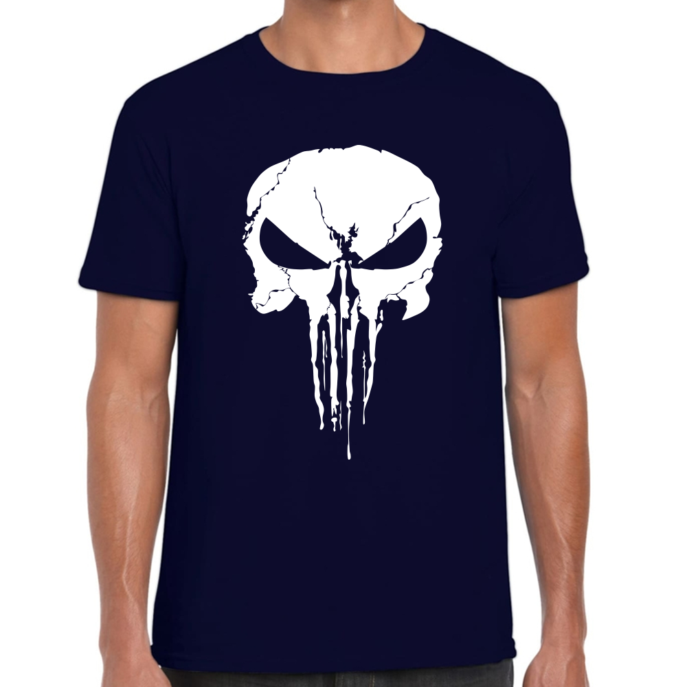 Playera The Punisher Skull Algodón Premium #0002506