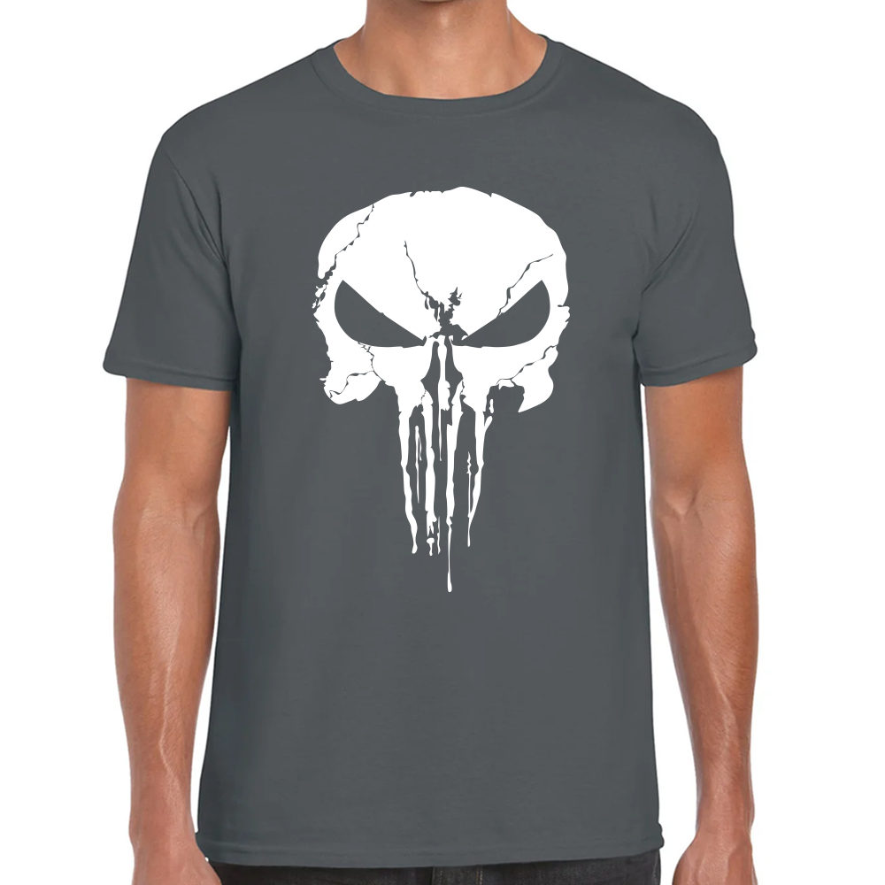 Playera The Punisher Skull Algodón Premium #0002506