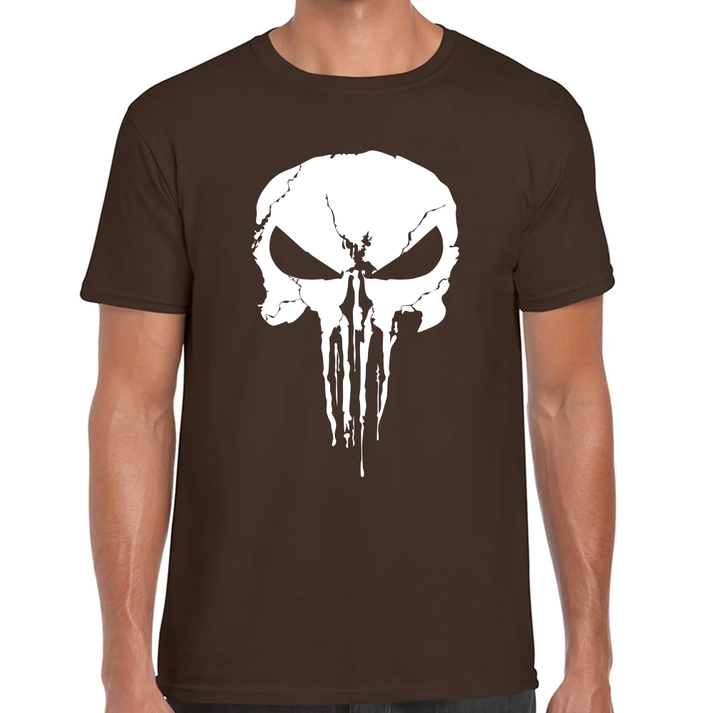 Playera The Punisher Skull Algodón Premium #0002506