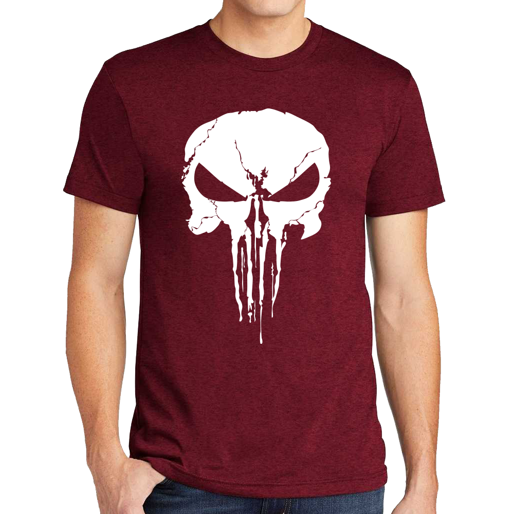 Playera The Punisher Skull Algodón Premium #0002506
