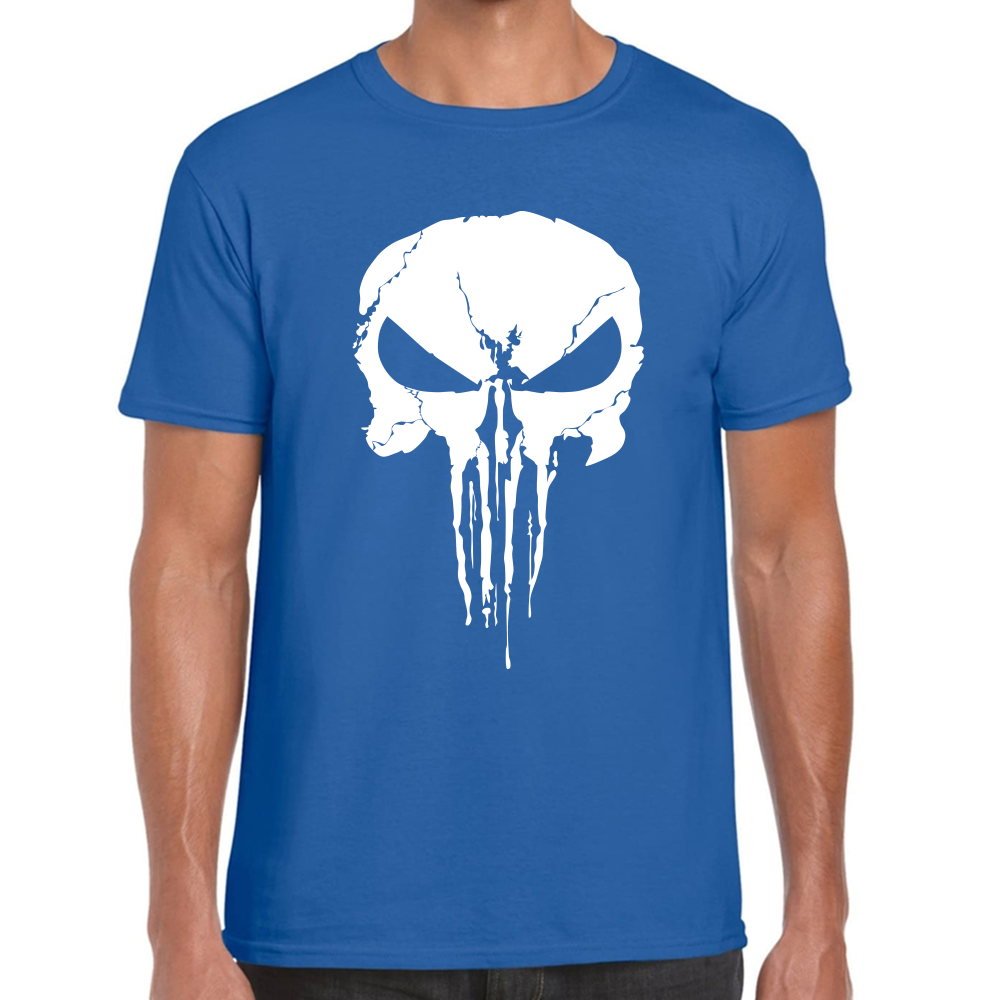 Playera The Punisher Skull Algodón Premium #0002506