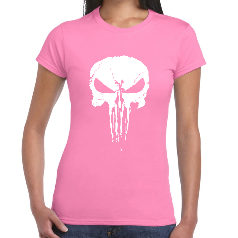 Playera The Punisher Skull Algodón Premium #0002506