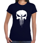 Playera The Punisher Skull Algodón Premium #0002506