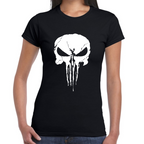 Playera The Punisher Skull Algodón Premium #0002506