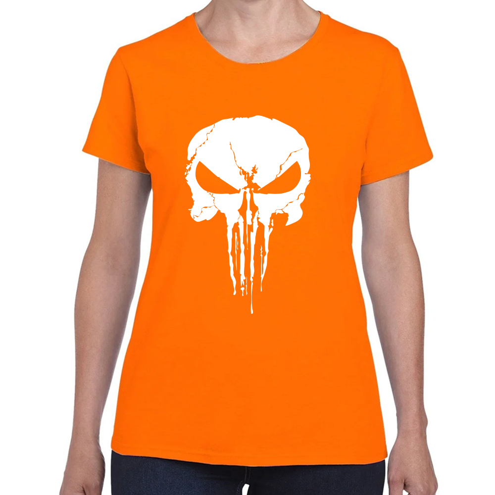 Playera The Punisher Skull Algodón Premium #0002506