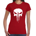 Playera The Punisher Skull Algodón Premium #0002506