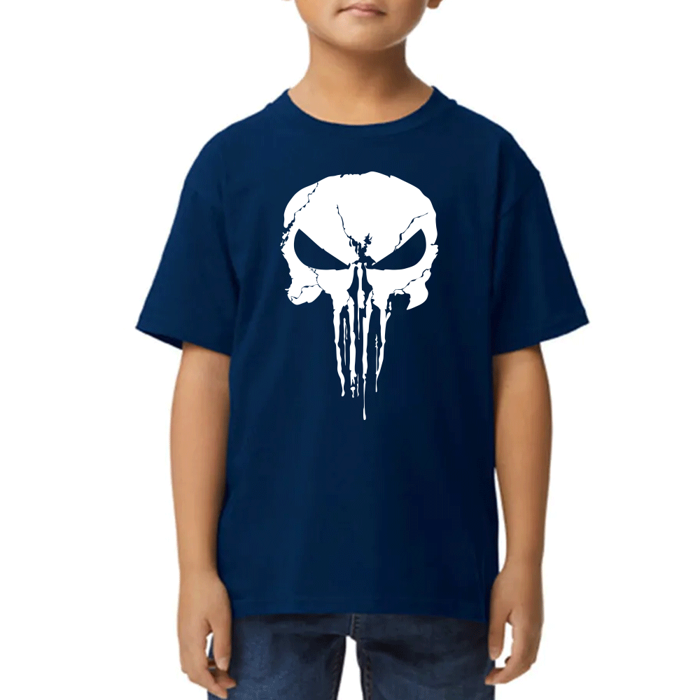Playera The Punisher Skull Algodón Premium #0002506