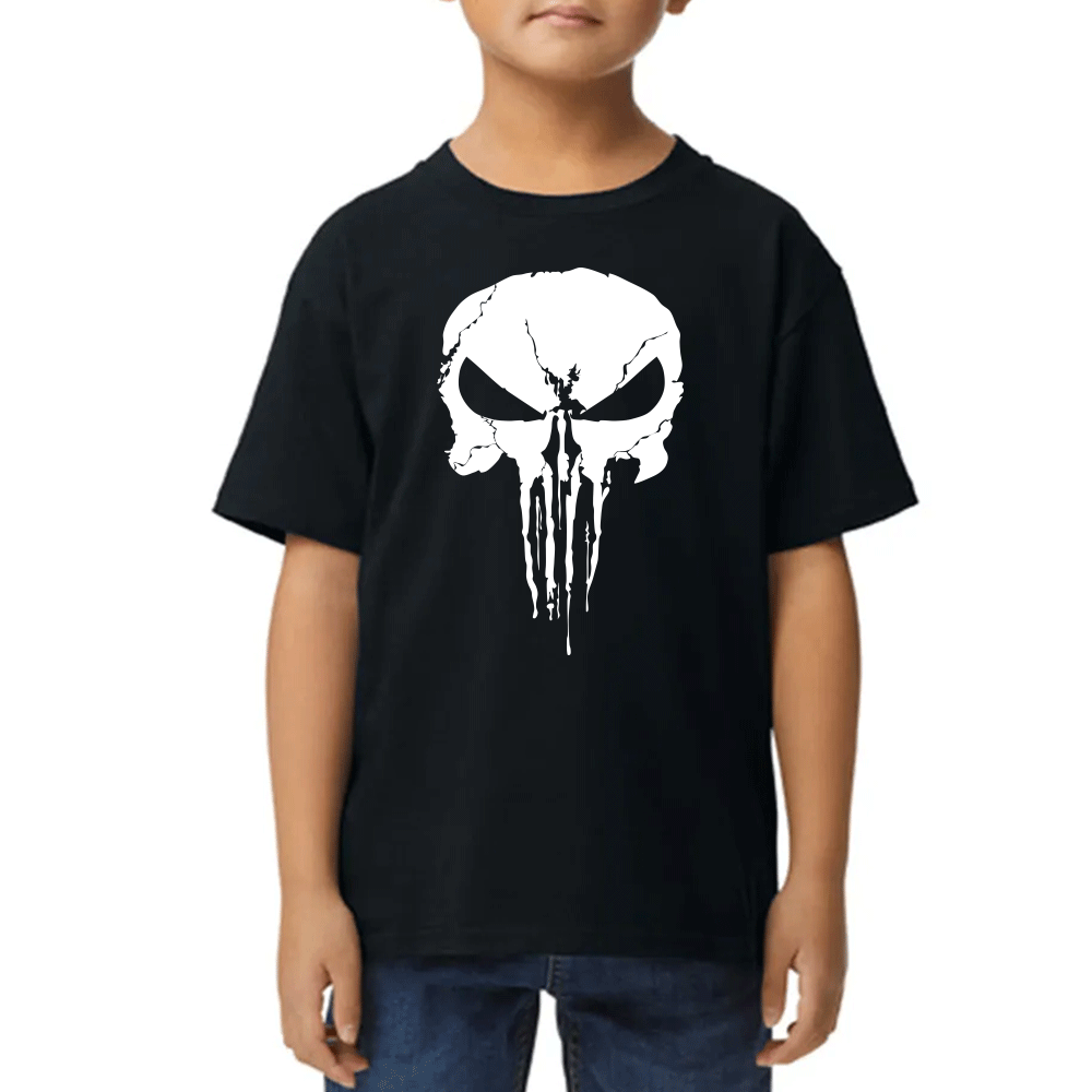 Playera The Punisher Skull Algodón Premium #0002506