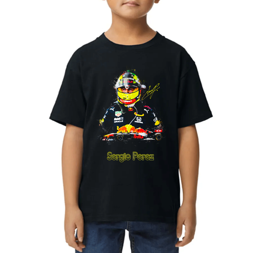 Playera Sergio Checo Perez Formula 1 Algodón Premium #0002507