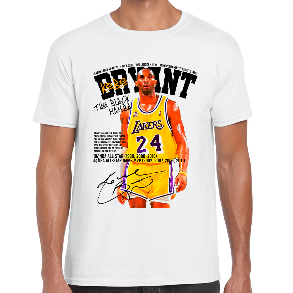 Playera Kobe Bryant Algodón Premium #0002510
