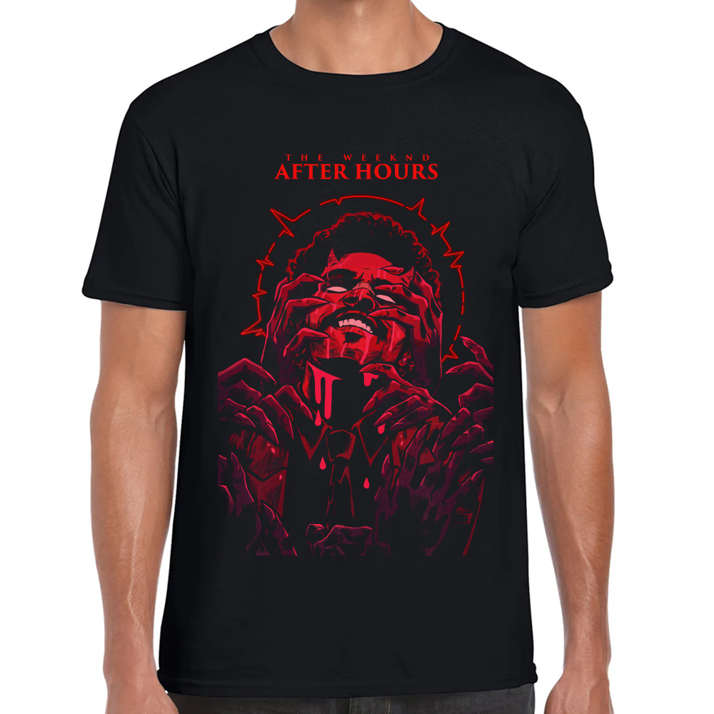 Playera The Weeknd After Hours Algodón Premium #0002513 Imagen principal del producto