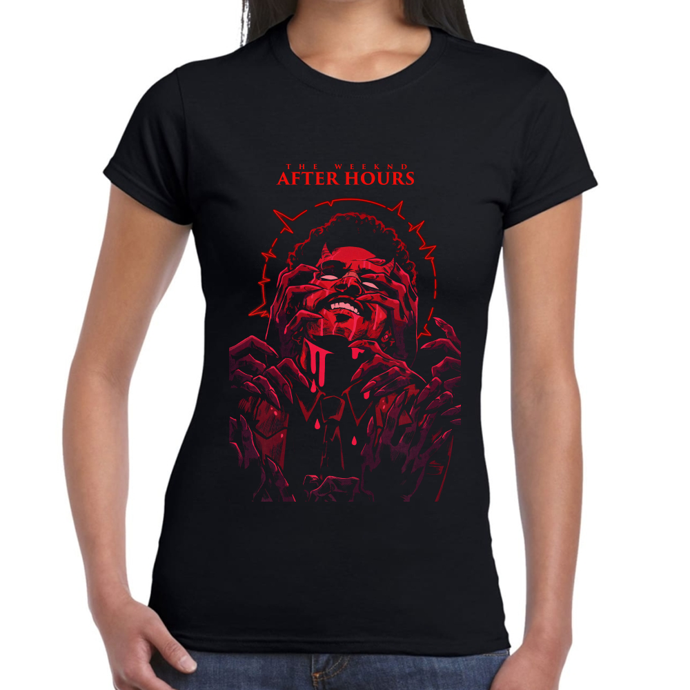 Playera The Weeknd After Hours Algodón Premium #0002513