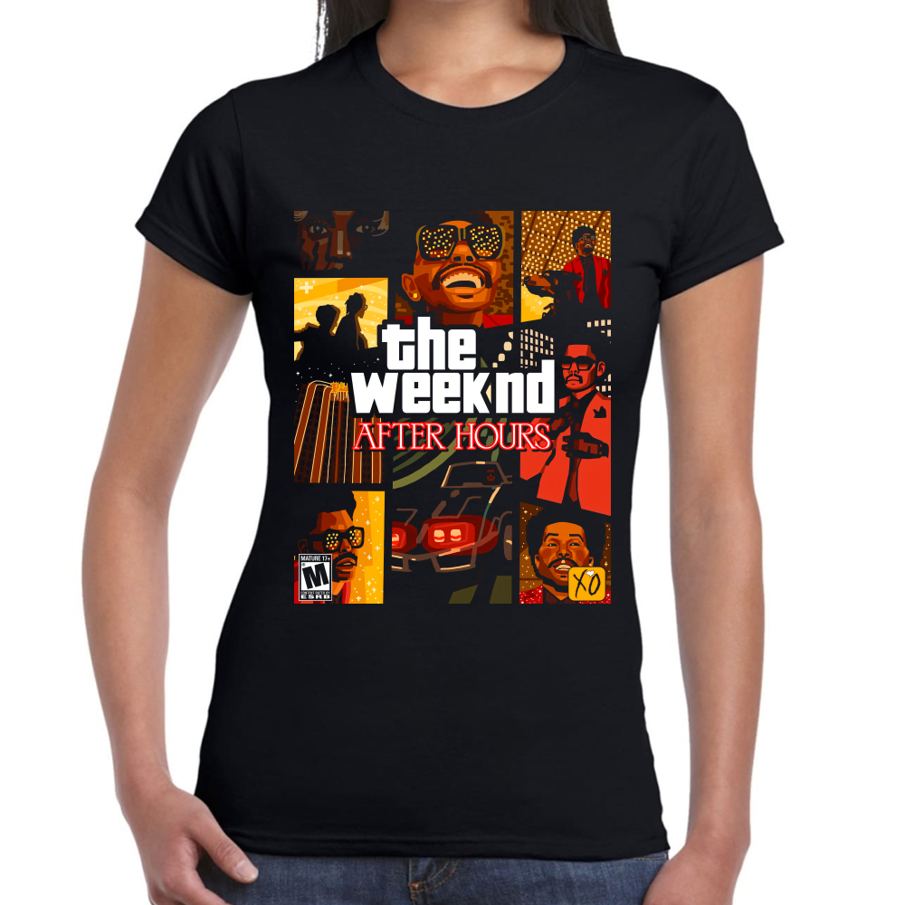 Playera The Weeknd After Hours Algodón Premium #0002514