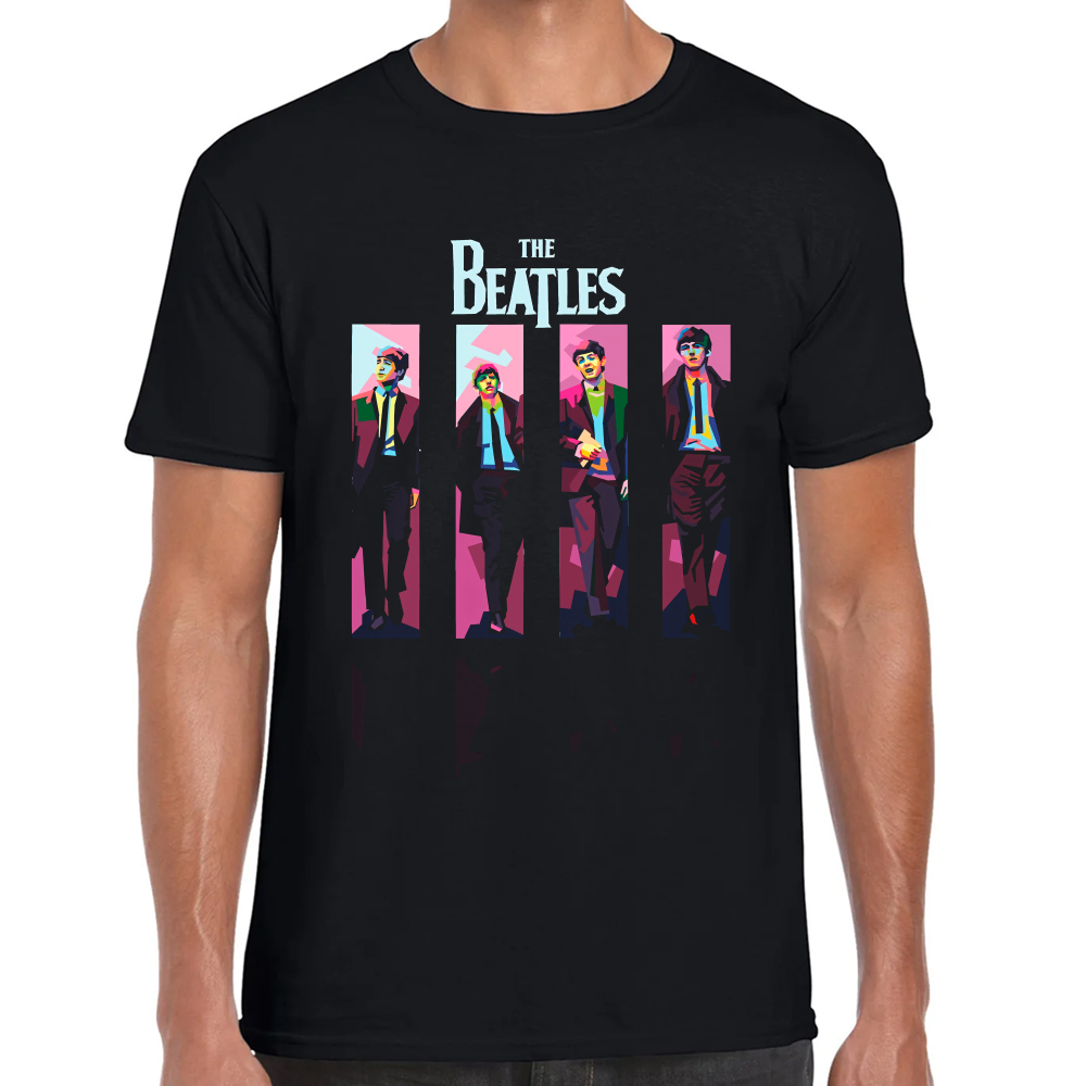 Playera The Beatles Algodón Premium #0002518