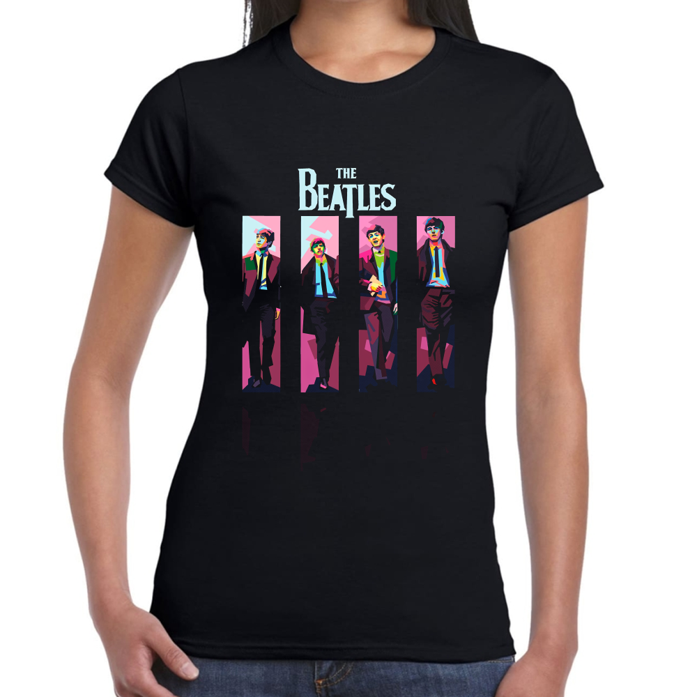 Playera The Beatles Algodón Premium #0002518