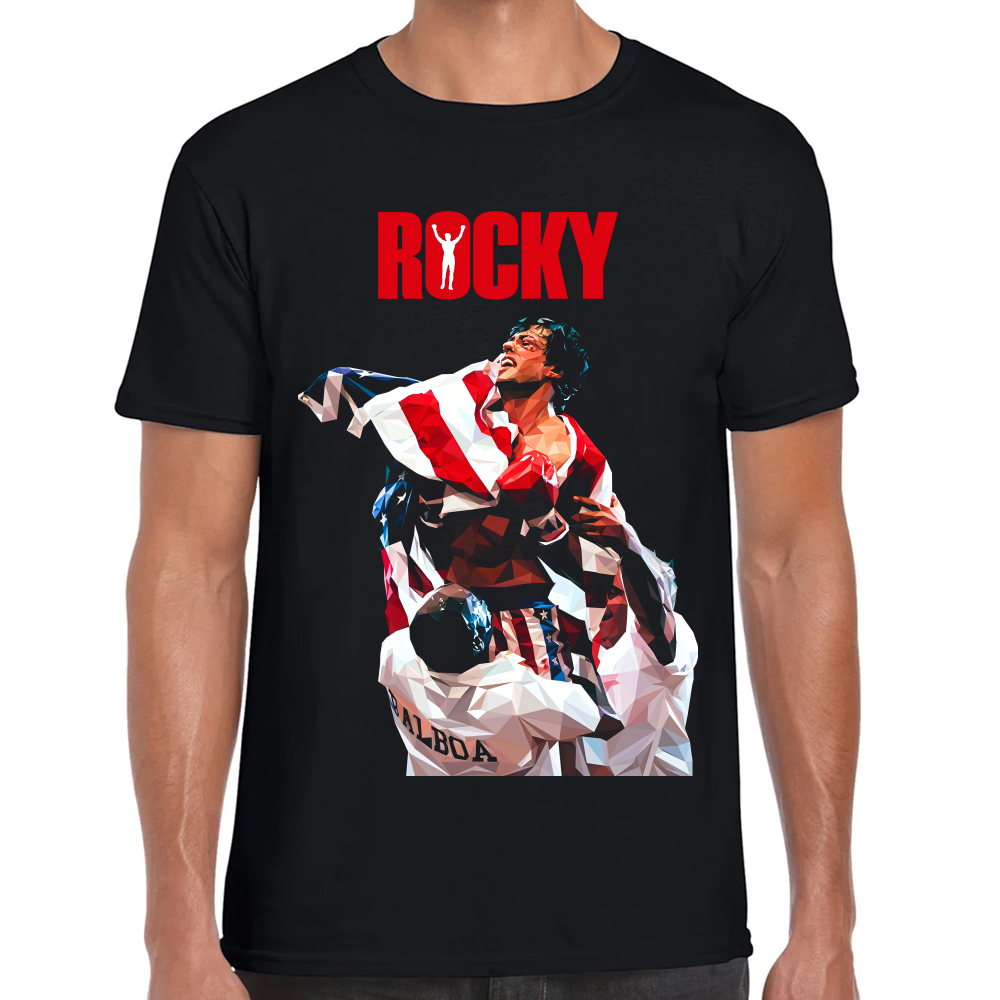 Playera Rocky Balboa Arte Algodón Premium #0002519