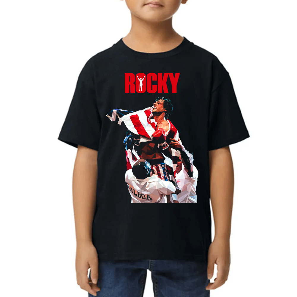 Playera Rocky Balboa Arte Algodón Premium #0002519