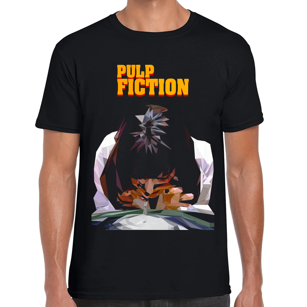 Playera Mia Wallace Pulp Fiction Algodón Premium #0002524