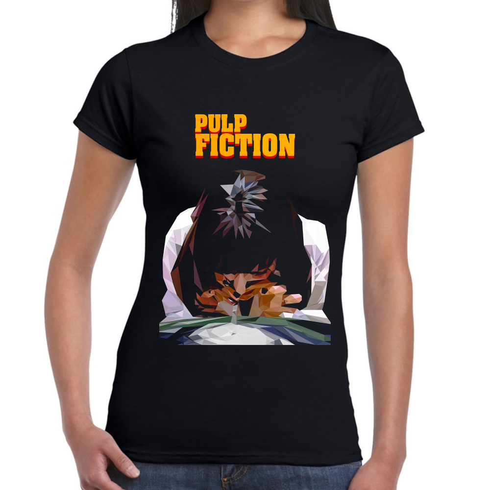 Playera Mia Wallace Pulp Fiction Algodón Premium #0002524