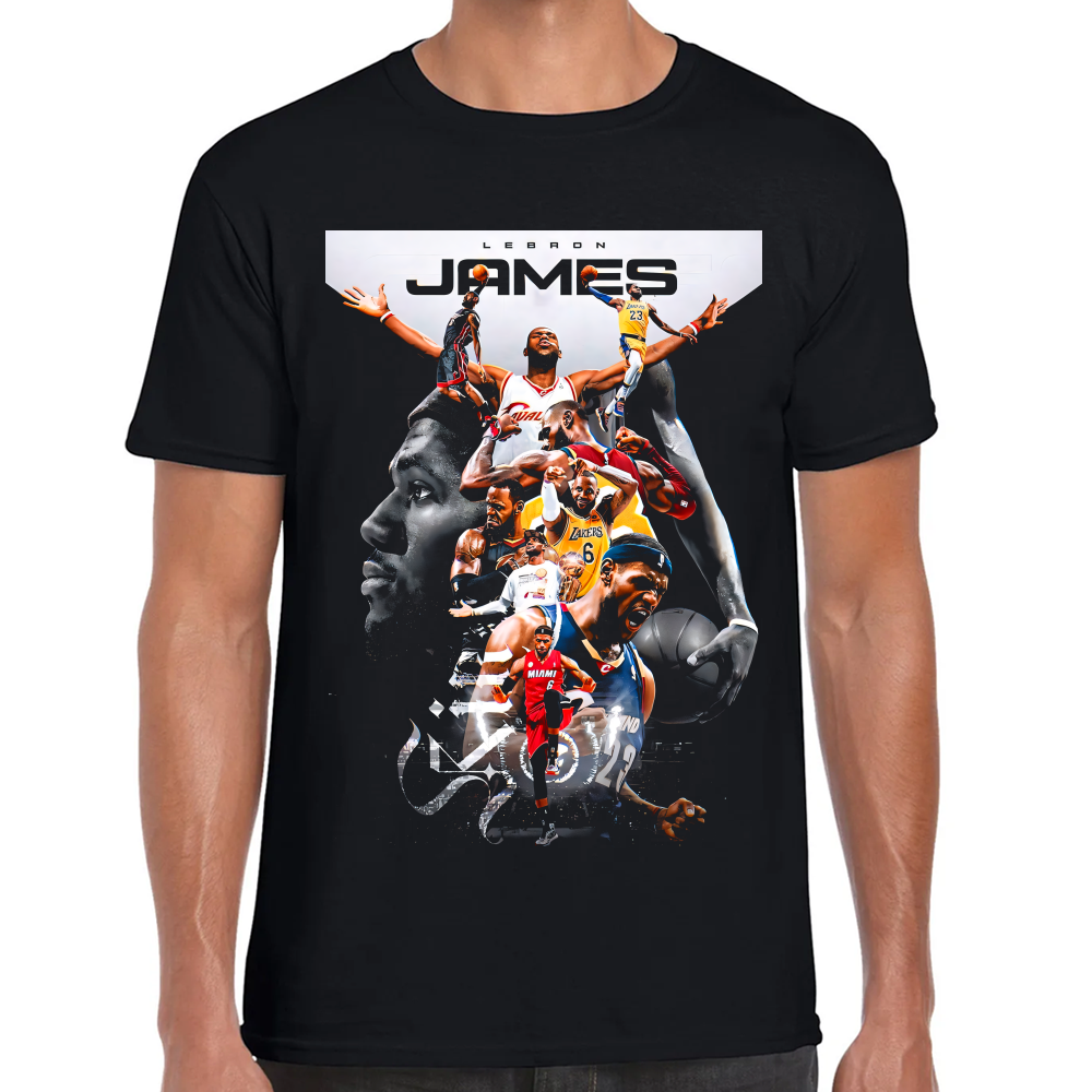 Playera LeBron James Algodón Premium #0002526