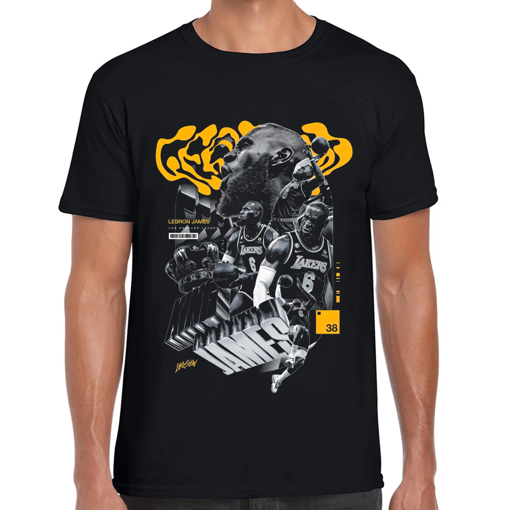 Playera LeBron James Algodón Premium #0002527